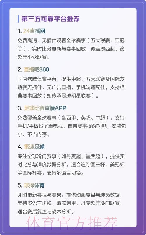 世界杯比赛直播平台推荐排名 世界杯比赛直播平台推荐排名